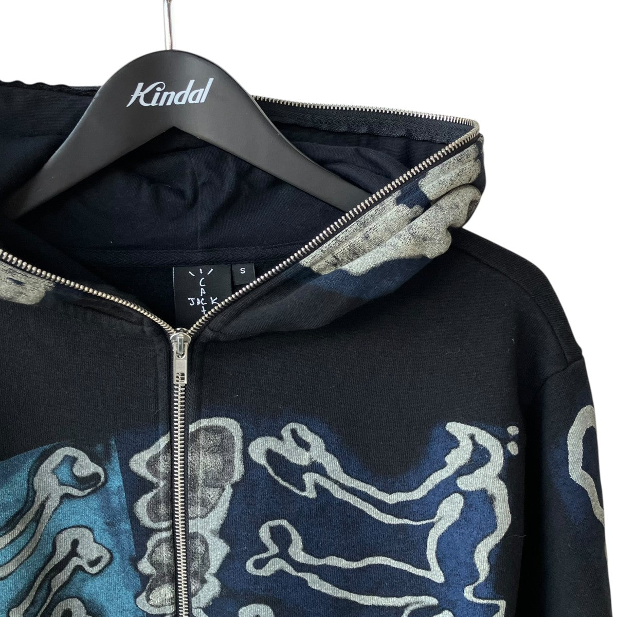Skeleton Graffiti Full Zip Hoodieジップパーカー