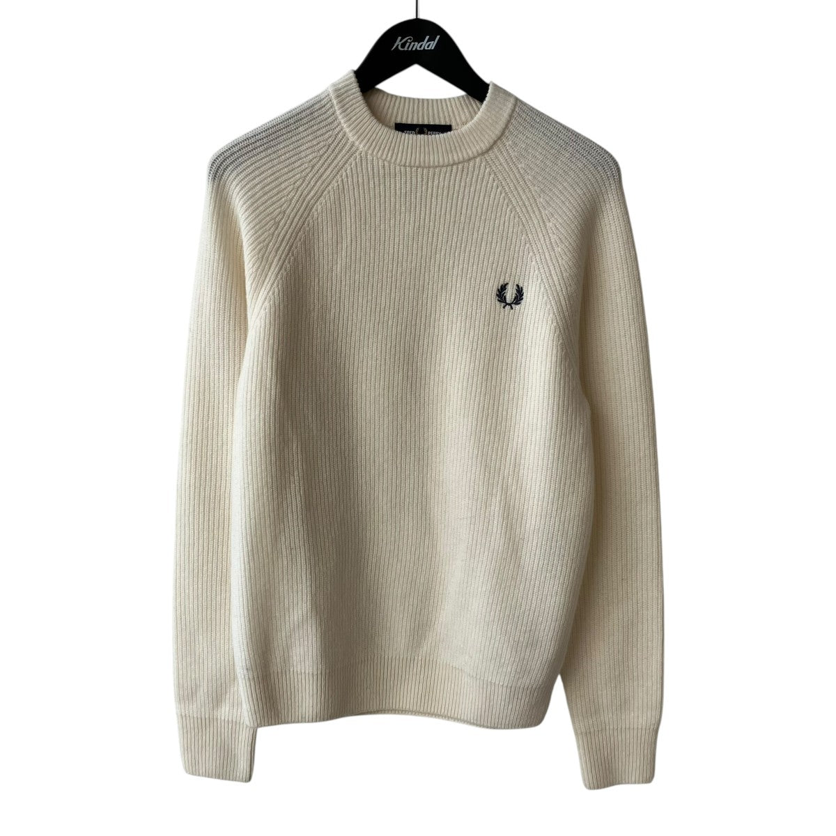 LAMBSWOOL RAGLAN JUMPERニットK1548