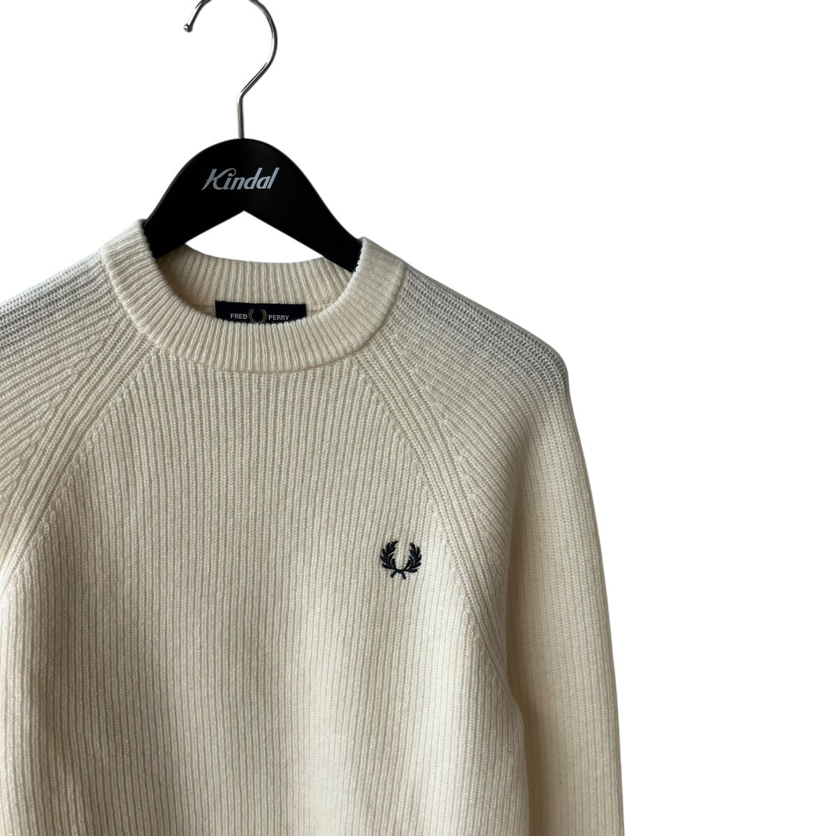 LAMBSWOOL RAGLAN JUMPERニットK1548