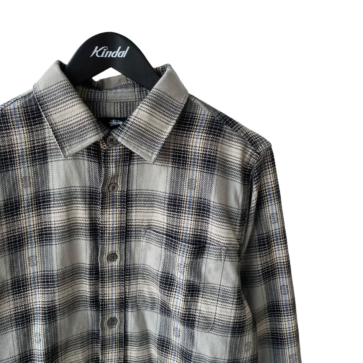 MOTIF PLAID SHIRT長袖シャツ1110352