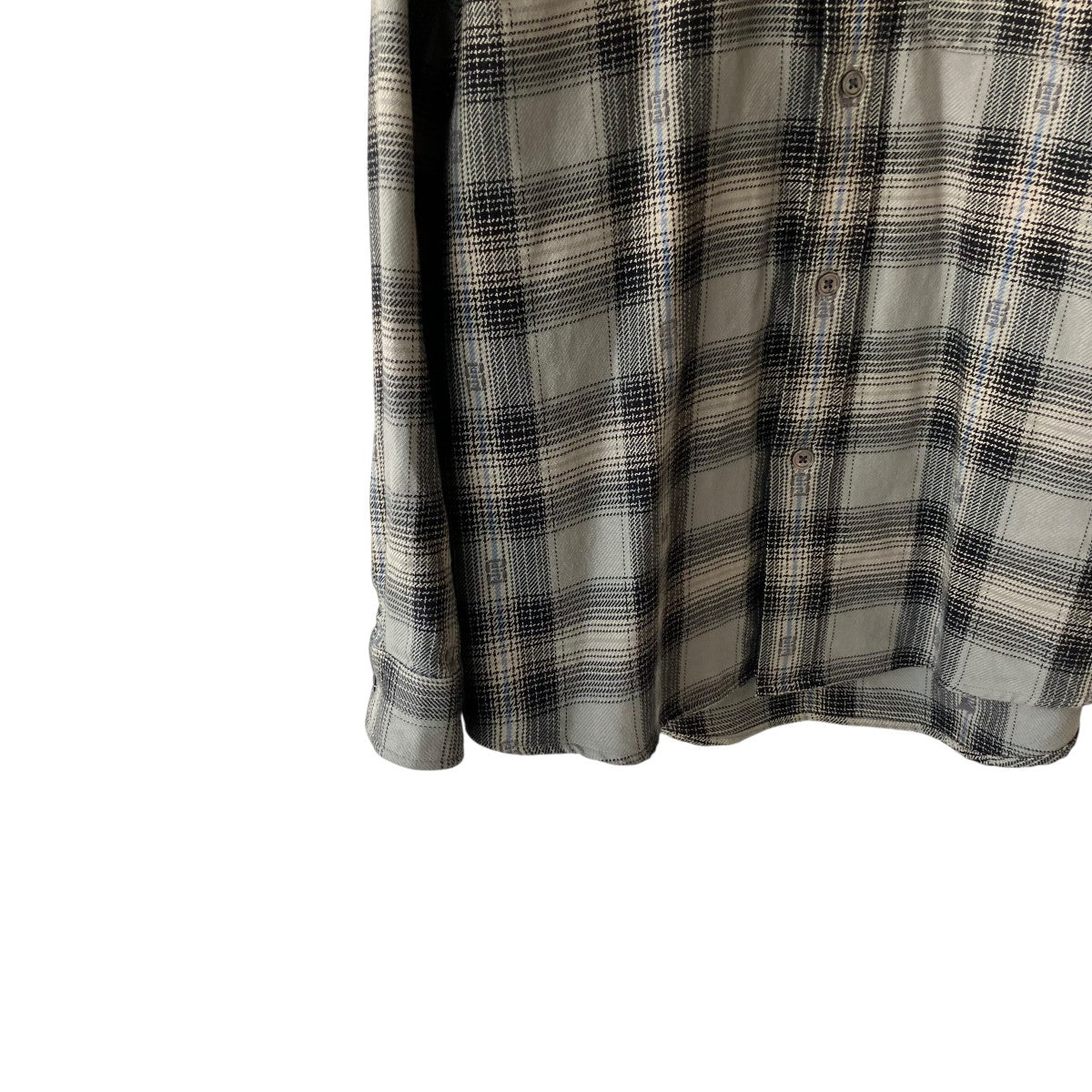 MOTIF PLAID SHIRT長袖シャツ1110352