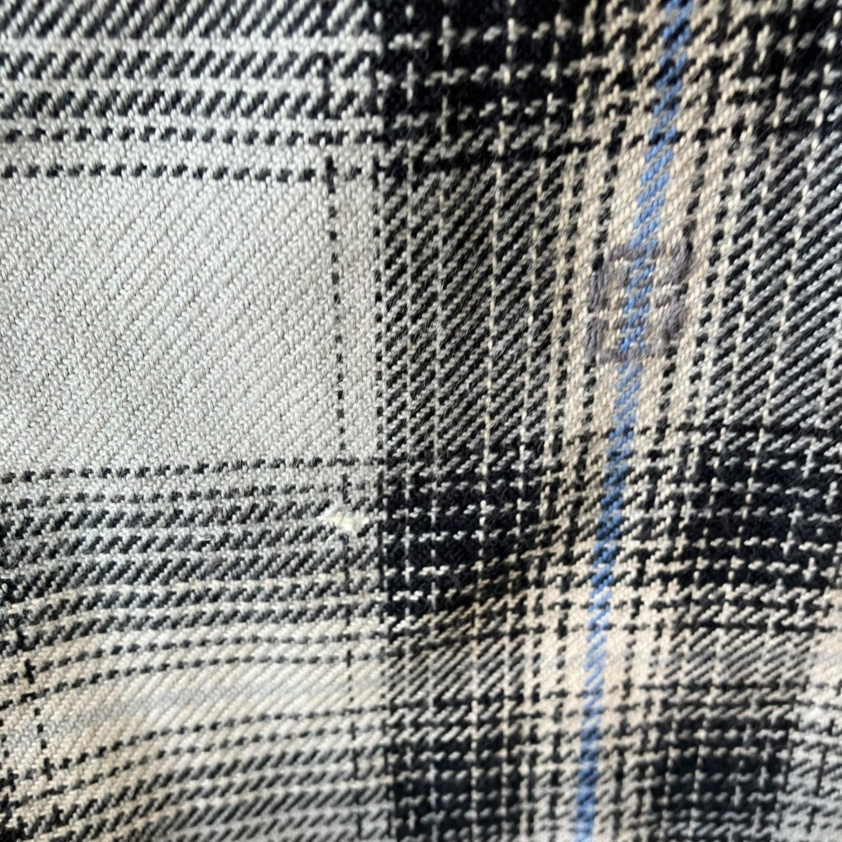 MOTIF PLAID SHIRT長袖シャツ1110352
