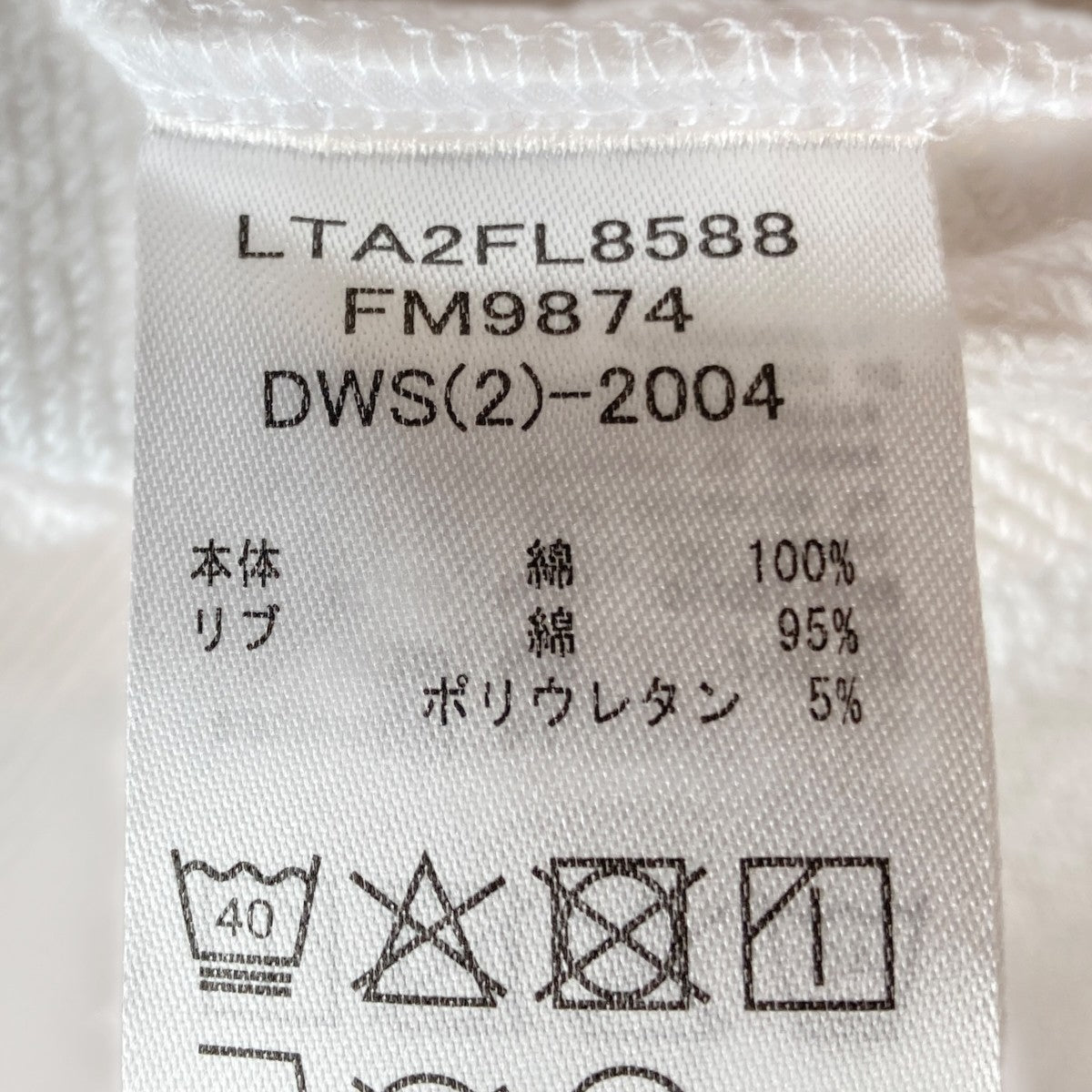 TATRAS×FILA プルオーバーパーカーLTA2FL8588 古着・中古-6枚目のアイテム画像