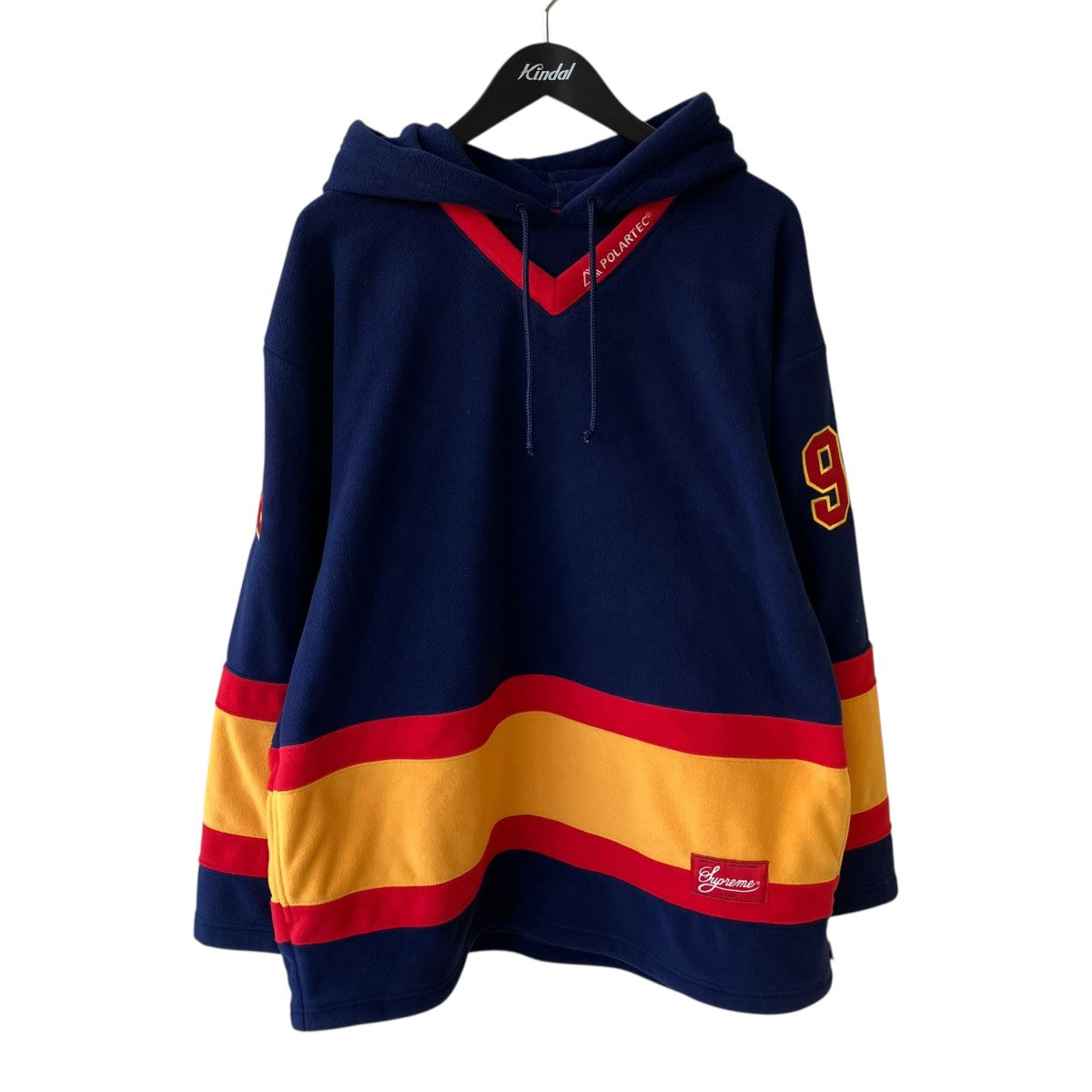 Supreme Polartec Hooded Hockey Jerseyパーカー 古着・中古-1枚目のアイテム画像
