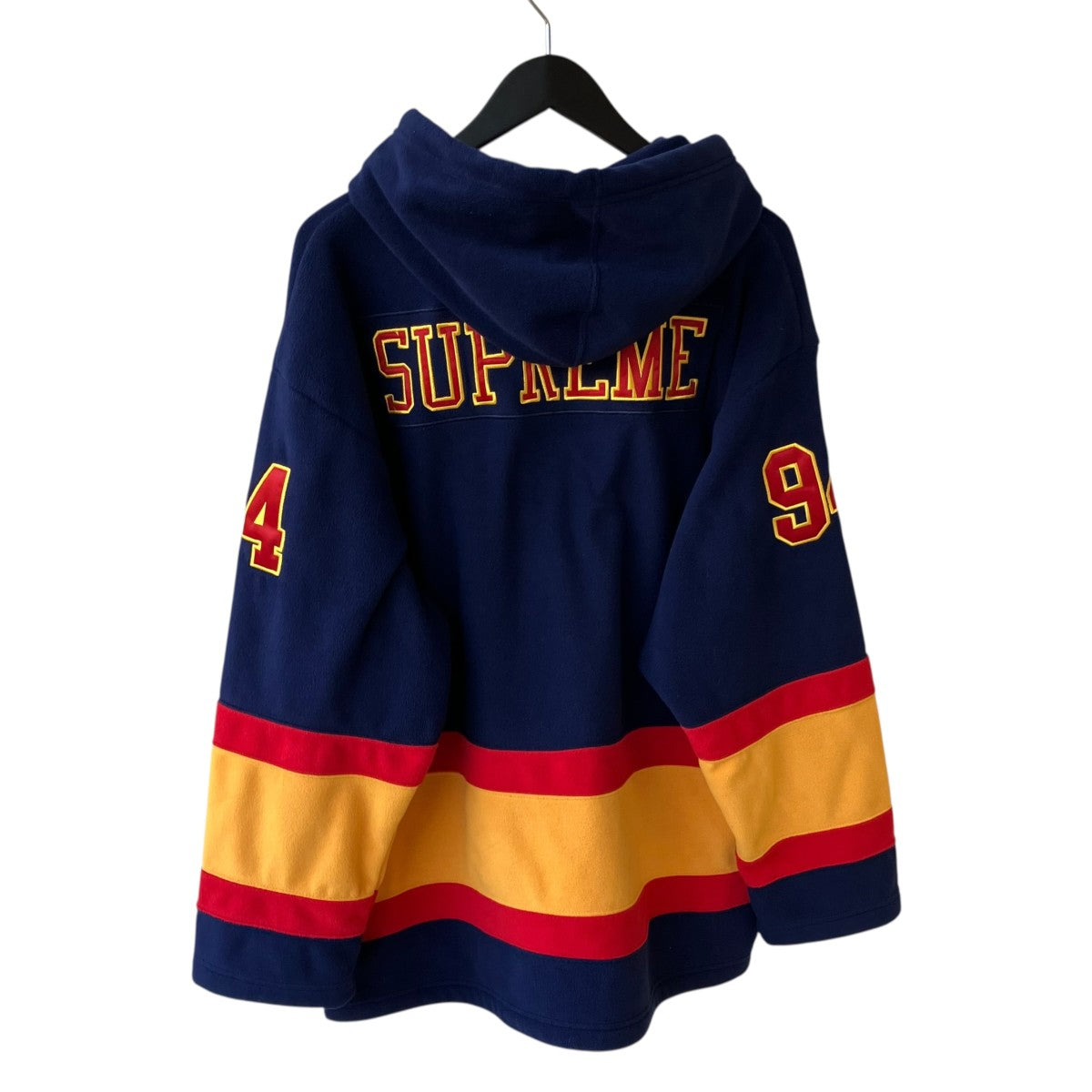 Supreme Polartec Hooded Hockey Jerseyパーカー 古着・中古-2枚目のアイテム画像