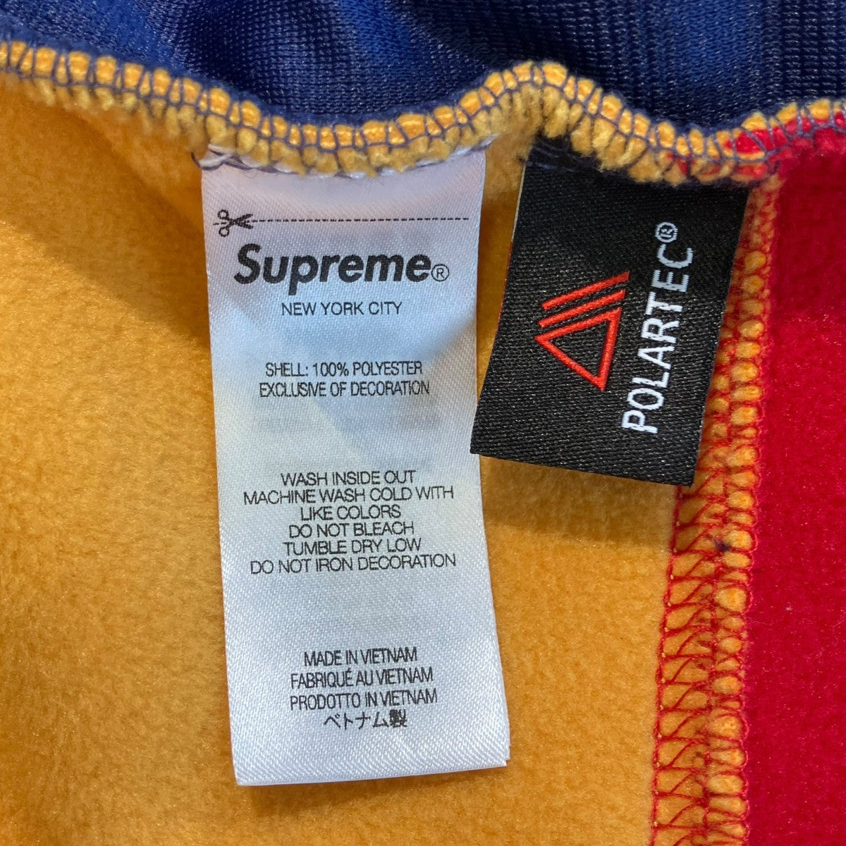 Supreme Polartec Hooded Hockey Jerseyパーカー 古着・中古-6枚目のアイテム画像