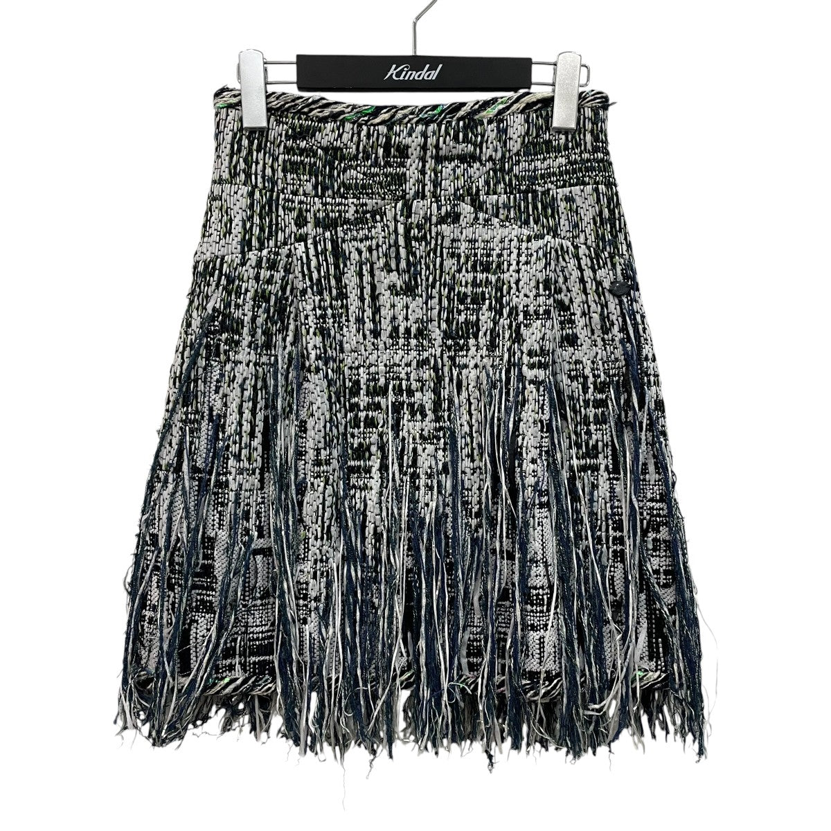 Fringe tweed skirtツイードスカートP58788V44413