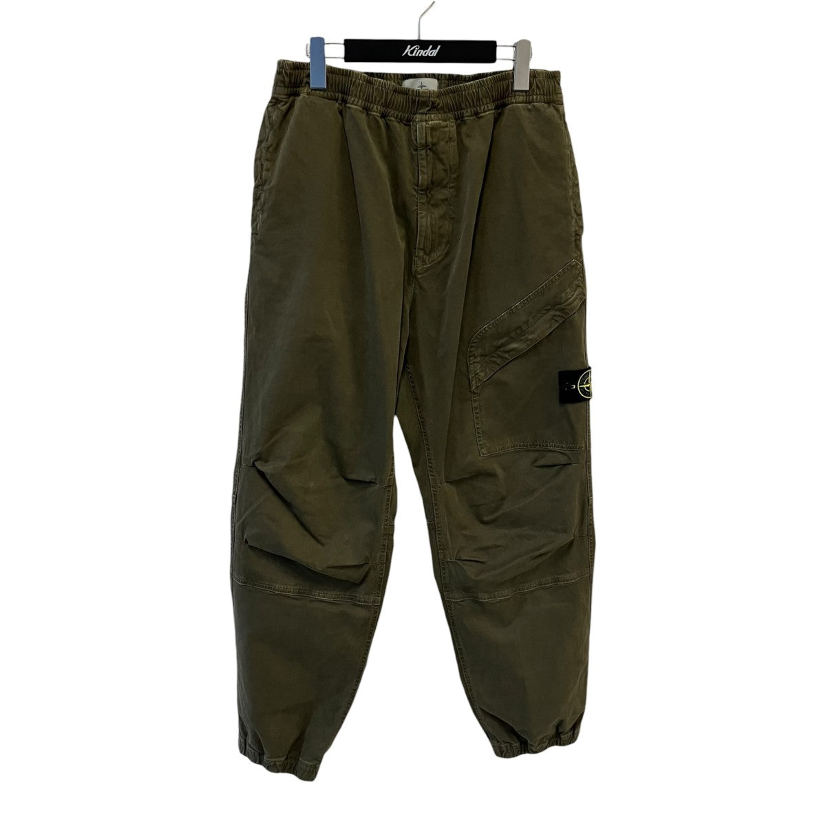 STONE ISLAND TRETCH ORGANIC BROKEN TWILL COTTON OLD EFFECTカーゴパンツK2S153100036S00L1 古着・中古-1枚目のアイテム画像