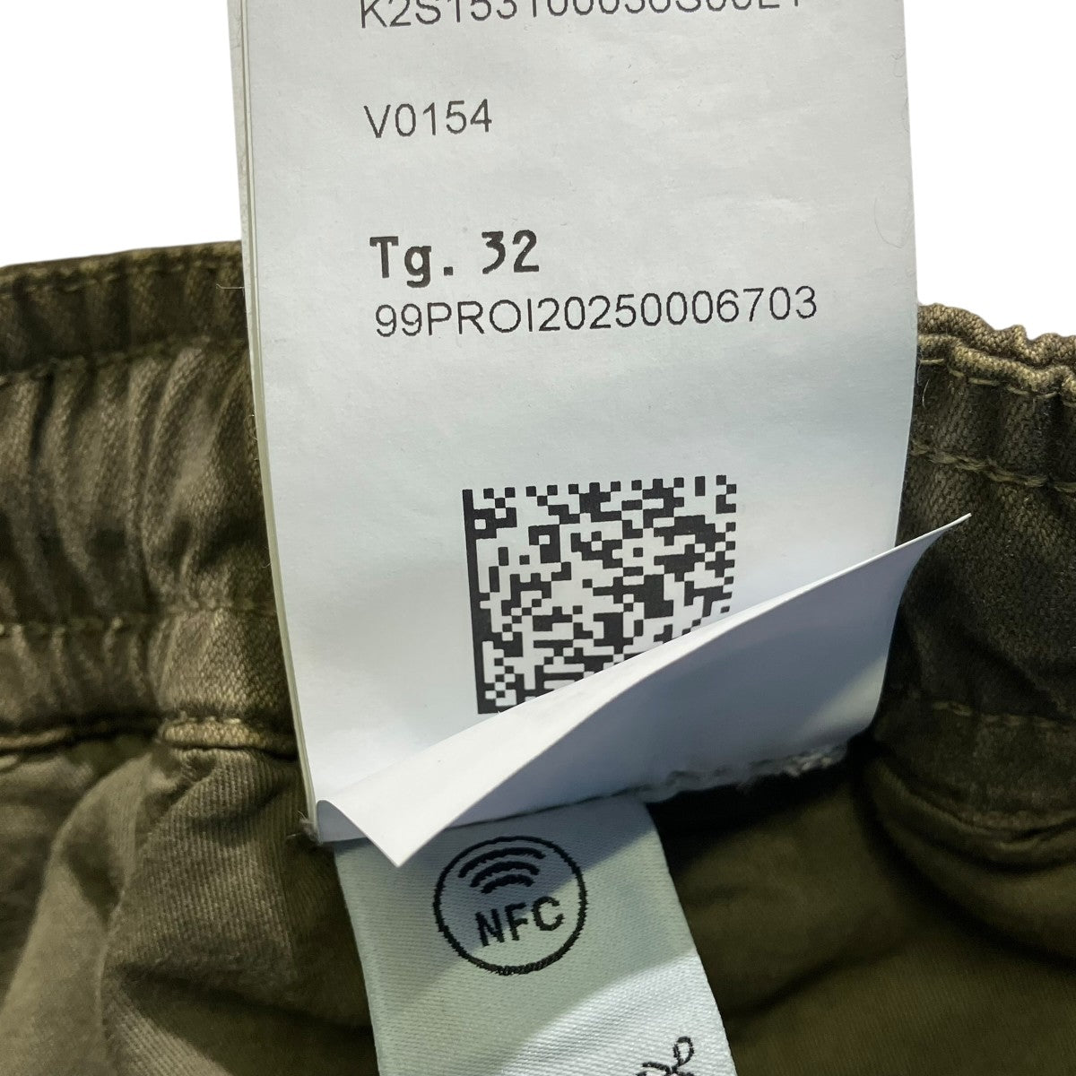 STONE ISLAND TRETCH ORGANIC BROKEN TWILL COTTON OLD EFFECTカーゴパンツK2S153100036S00L1 古着・中古-5枚目のアイテム画像