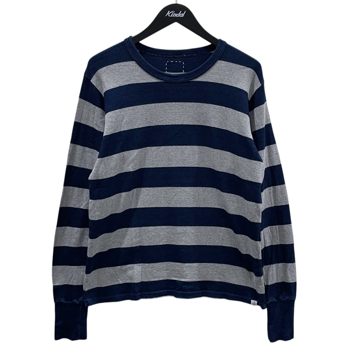 17SS ワイドボーダー柄カットソー BIG BORDER TEE L／S ビッグ ボーダー ティー ロングスリーブ ボーダー 0117205010023