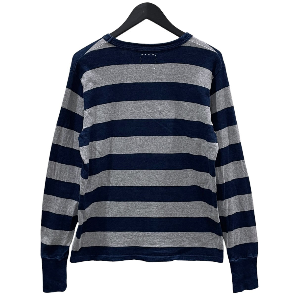 17SS ワイドボーダー柄カットソー BIG BORDER TEE L／S ビッグ ボーダー ティー ロングスリーブ ボーダー 0117205010023
