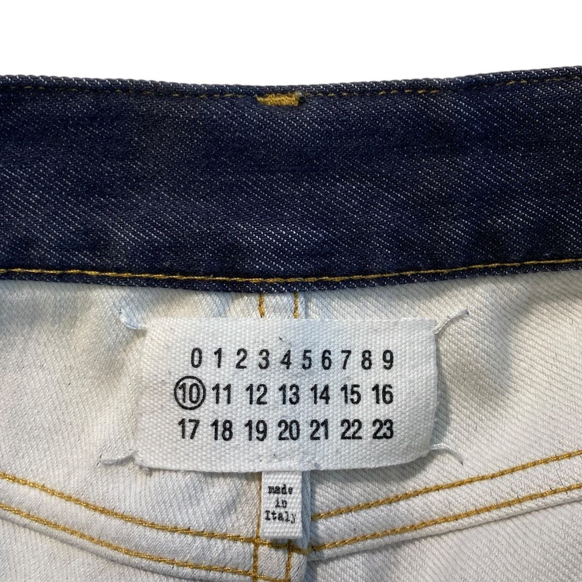 18AWDARK WASH CONTRAST JEANSパンツS50LA0108