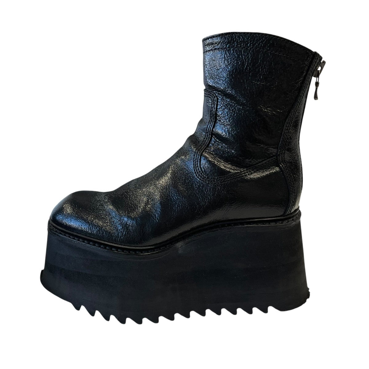 25AWCOATED COW SKIN BOOTSブーツ917FWM2-E