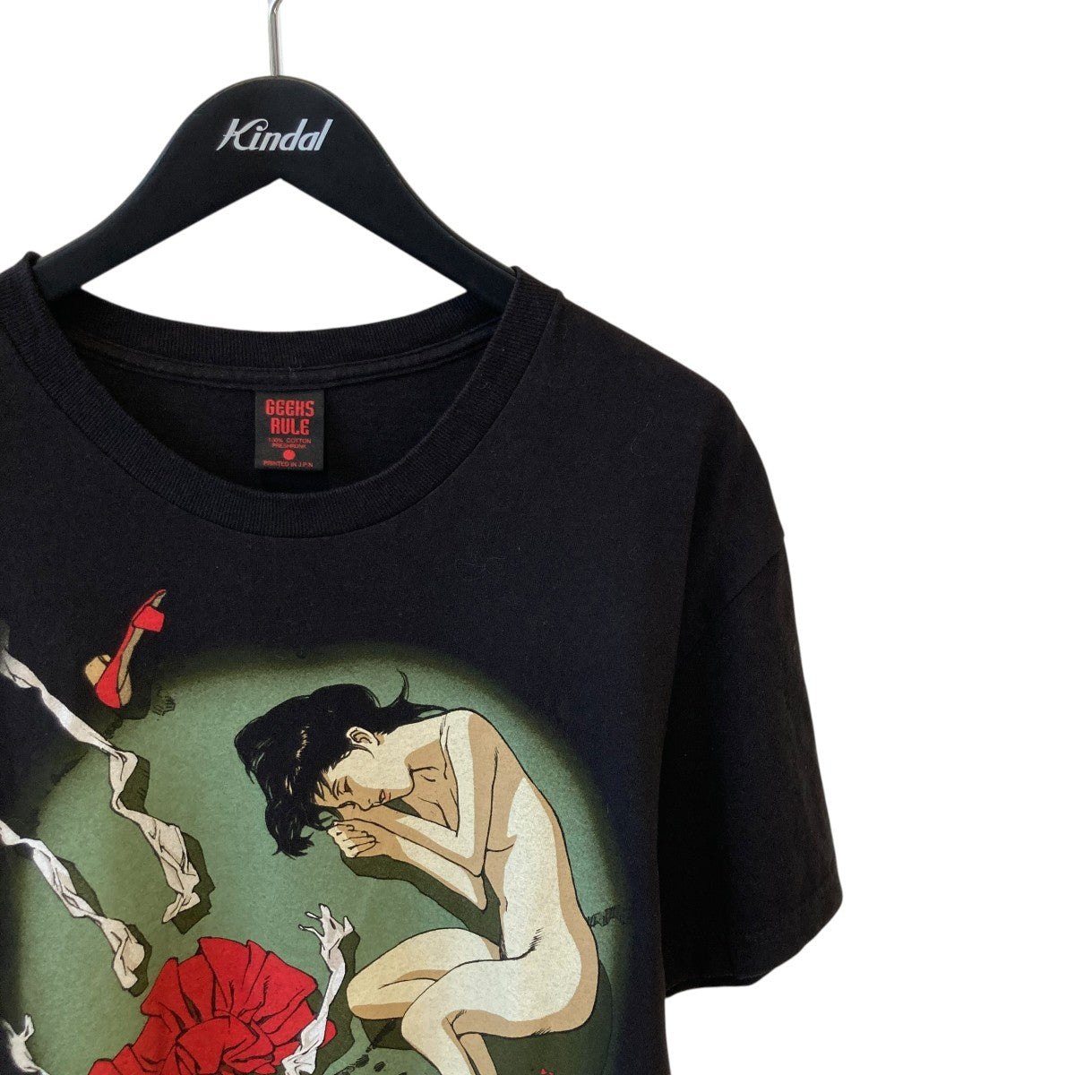 GEEKSRULE PERFECT BLUE 27 Silkscreen Printing T ShirtTシャツ 古着・中古-3枚目のアイテム画像