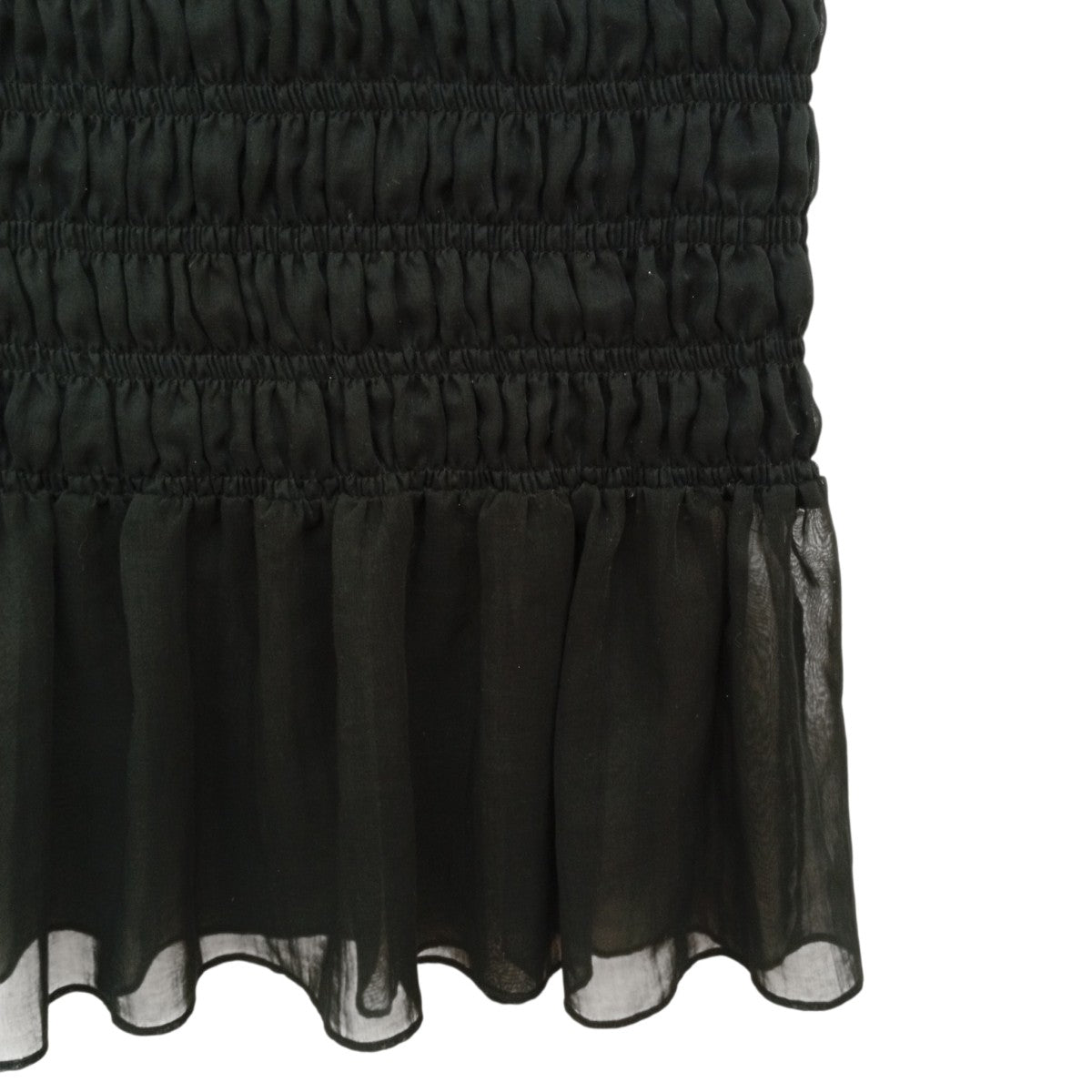 22SSOrgandie shirring skirtスカートPS22-SK03