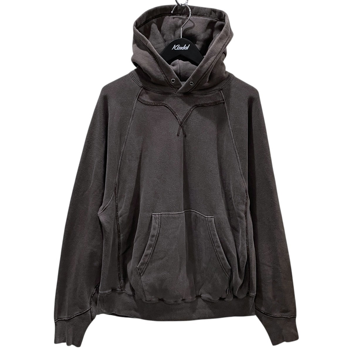 25SS 加工プルオーバーパーカー PIGMENT DYE HOODIE ピグメントダイフーディー 2541000904