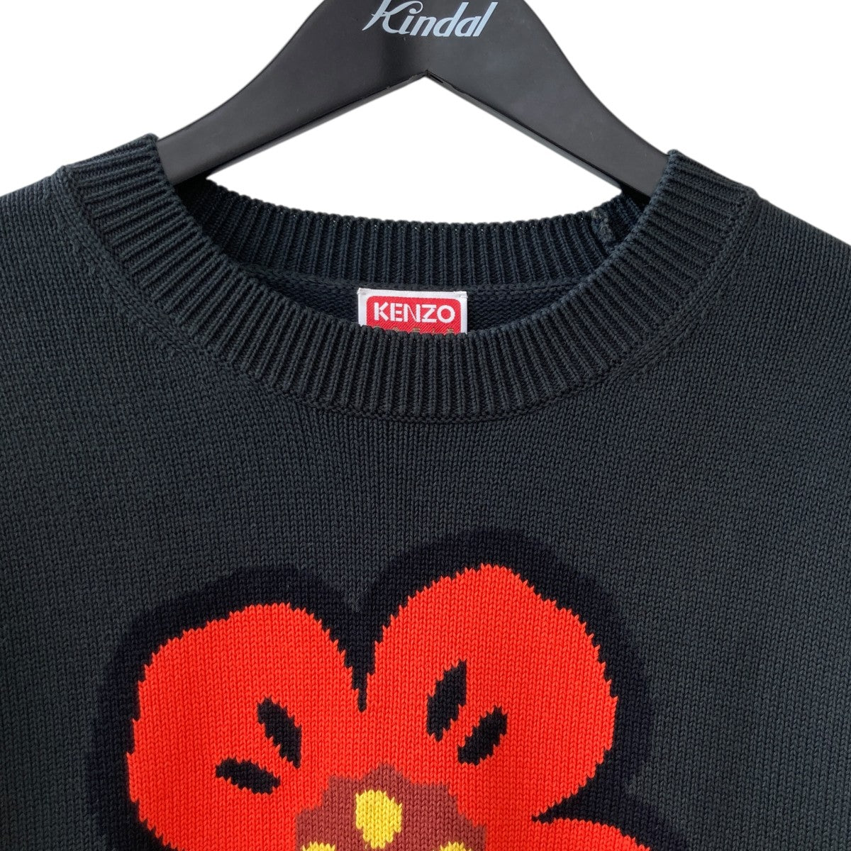 KENZO Boke FlowerニットセーターFD55PU3803LC 古着・中古-3枚目のアイテム画像