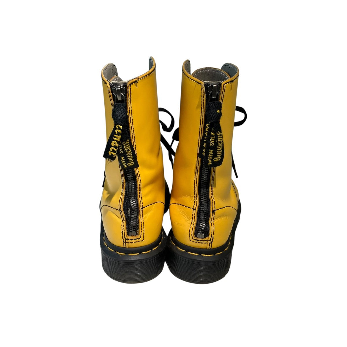Dr．Martens×Y's 10HOLE BOOT10ホールブーツ イエロー サイズ 4
