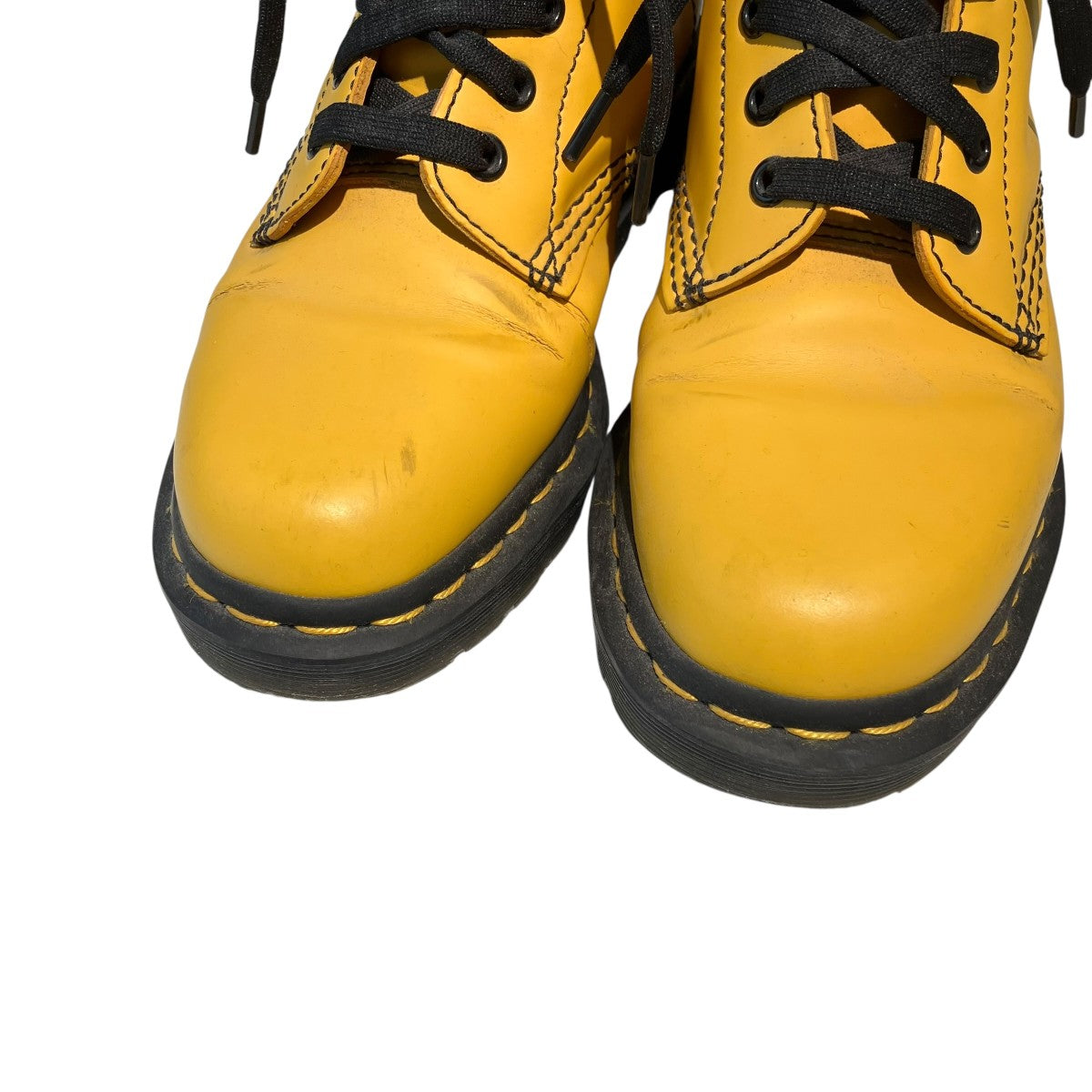 Dr．Martens×Y's 10HOLE BOOT10ホールブーツ イエロー サイズ 4
