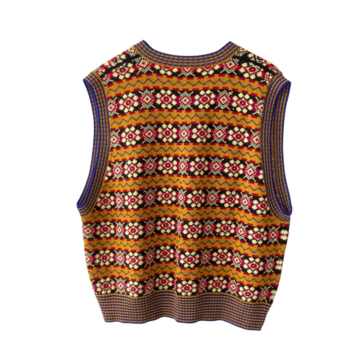 BODE Bracken VestニットベストMRS25KT019 古着・中古-2枚目のアイテム画像