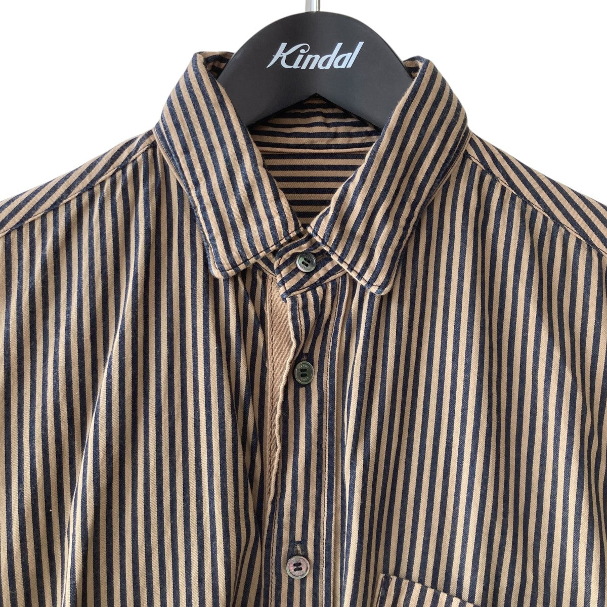 Stripe S／S Shirtsストライプ半袖シャツ22-02788M