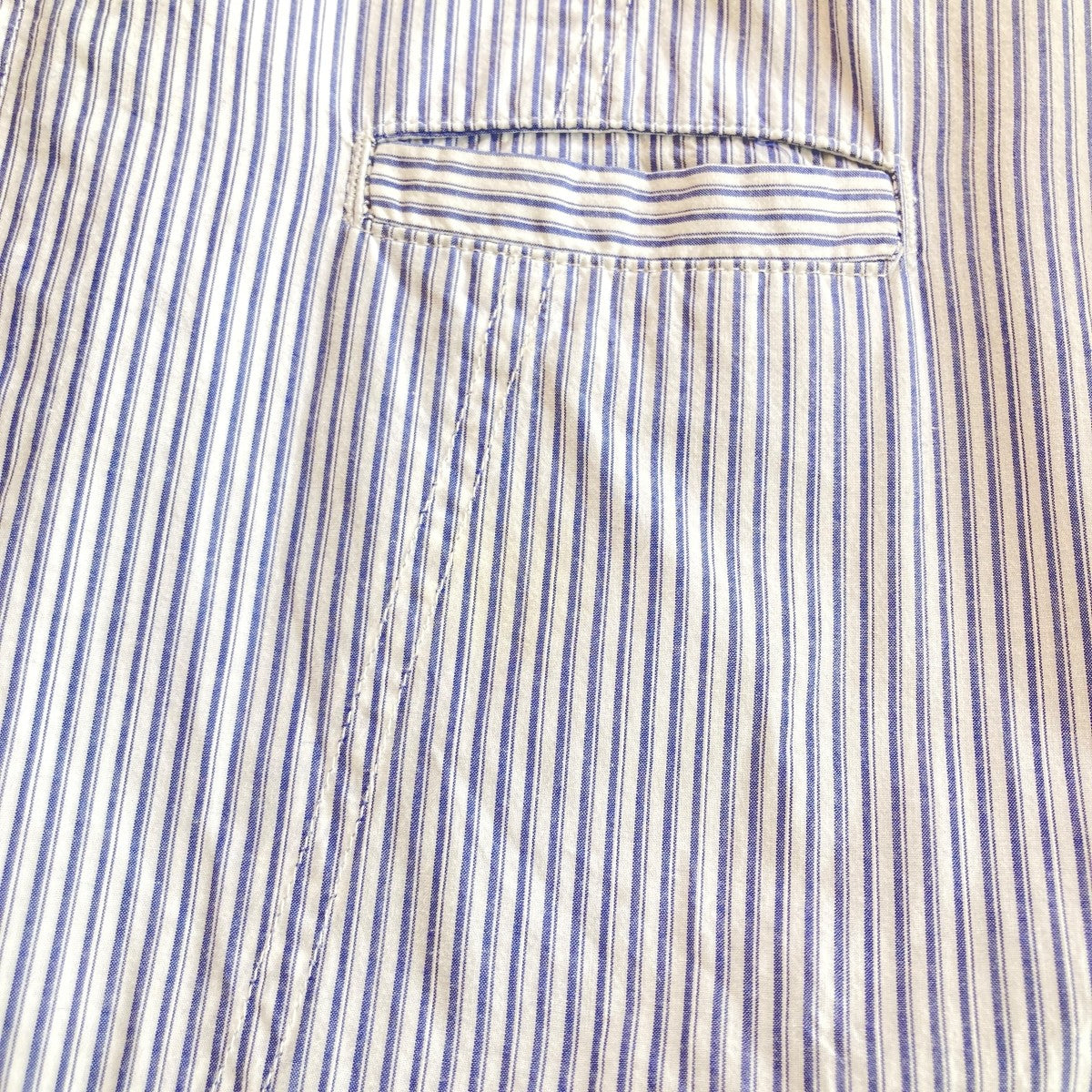 ストライプロングシャツ04305-2