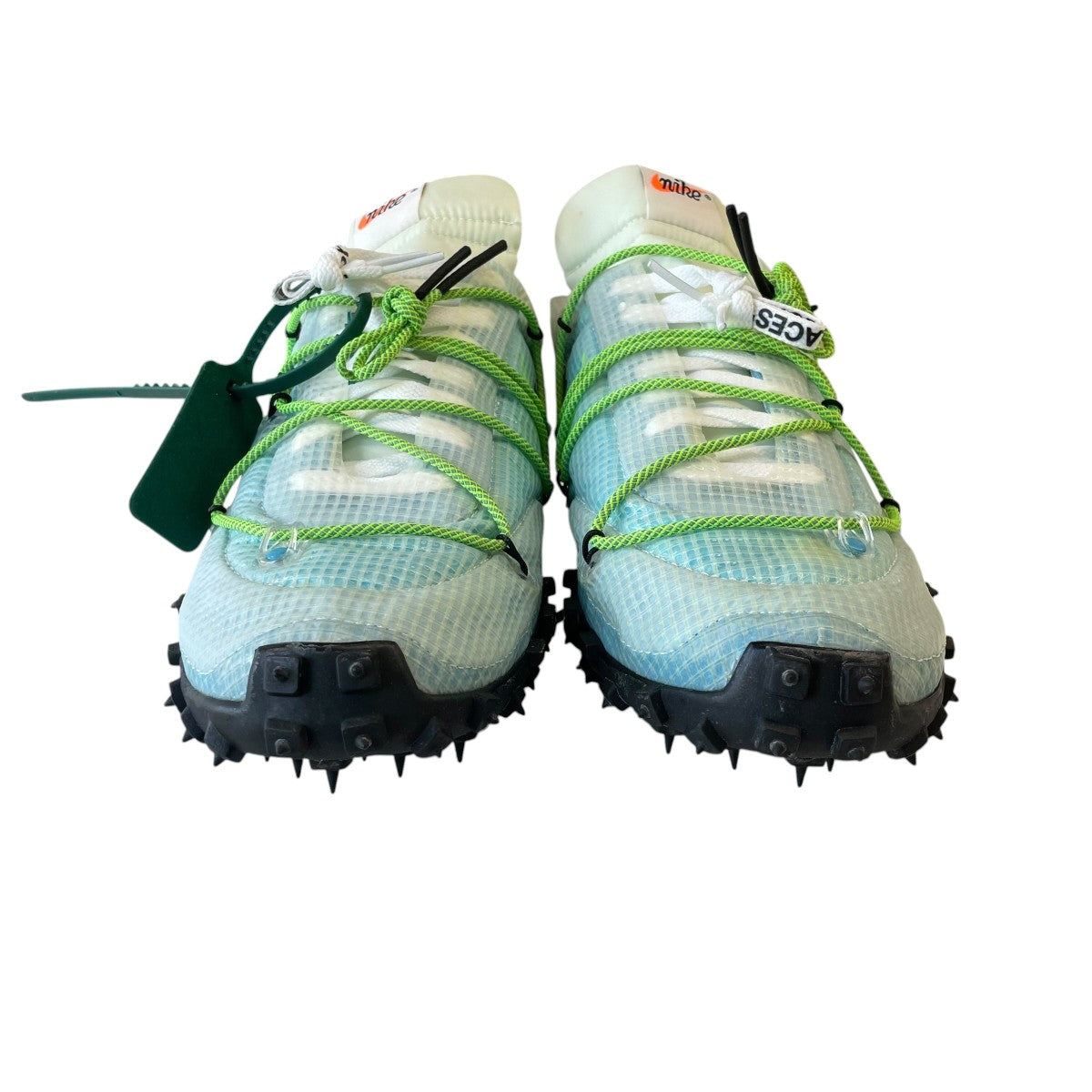 NIKE×OFFWHITE Women’s Waffle RacerローカットスニーカーCD8180-400 古着・中古-3枚目のアイテム画像