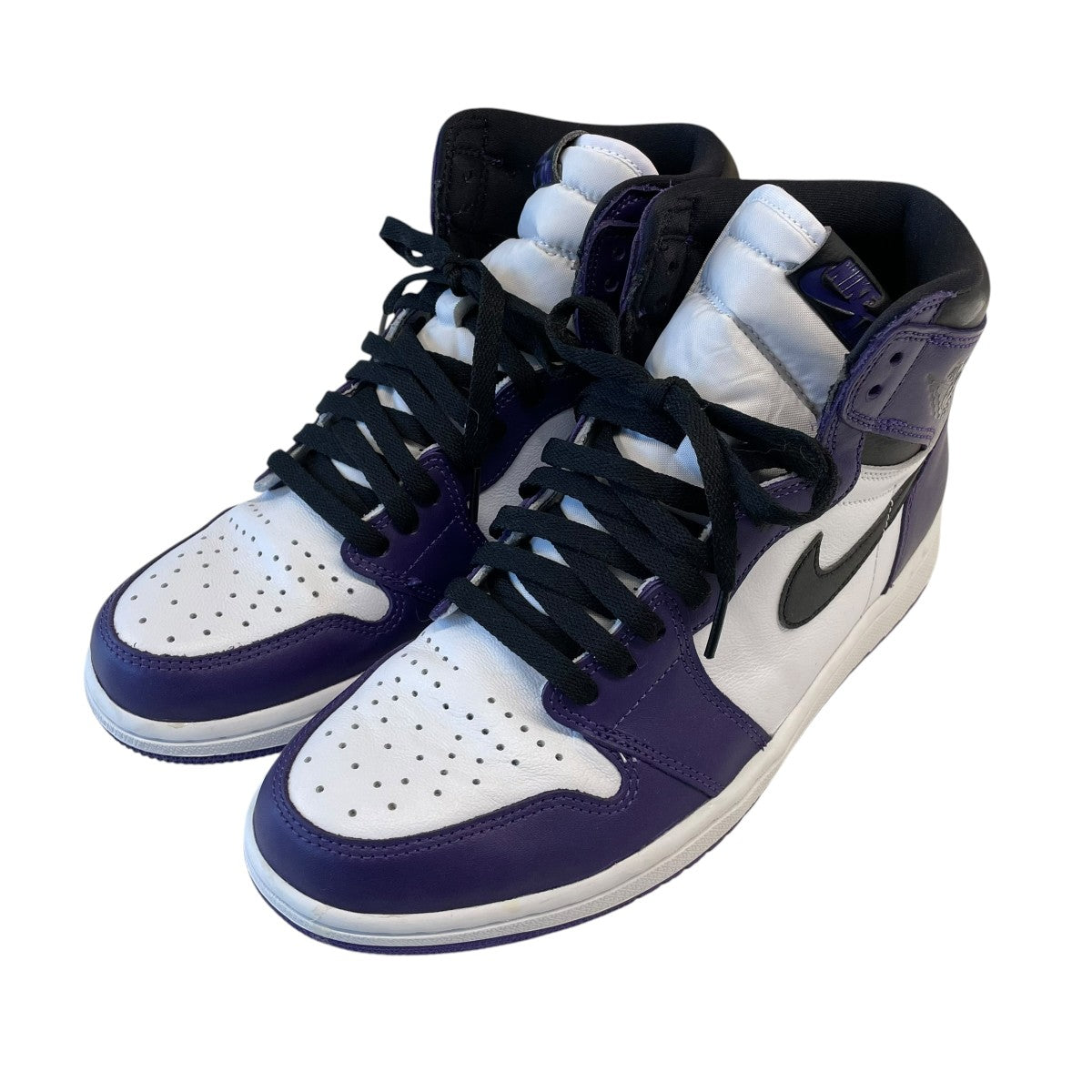 AIR JORDAN 1 RETRO HIGh OG Court Purpleハイカットスニーカー555088-500