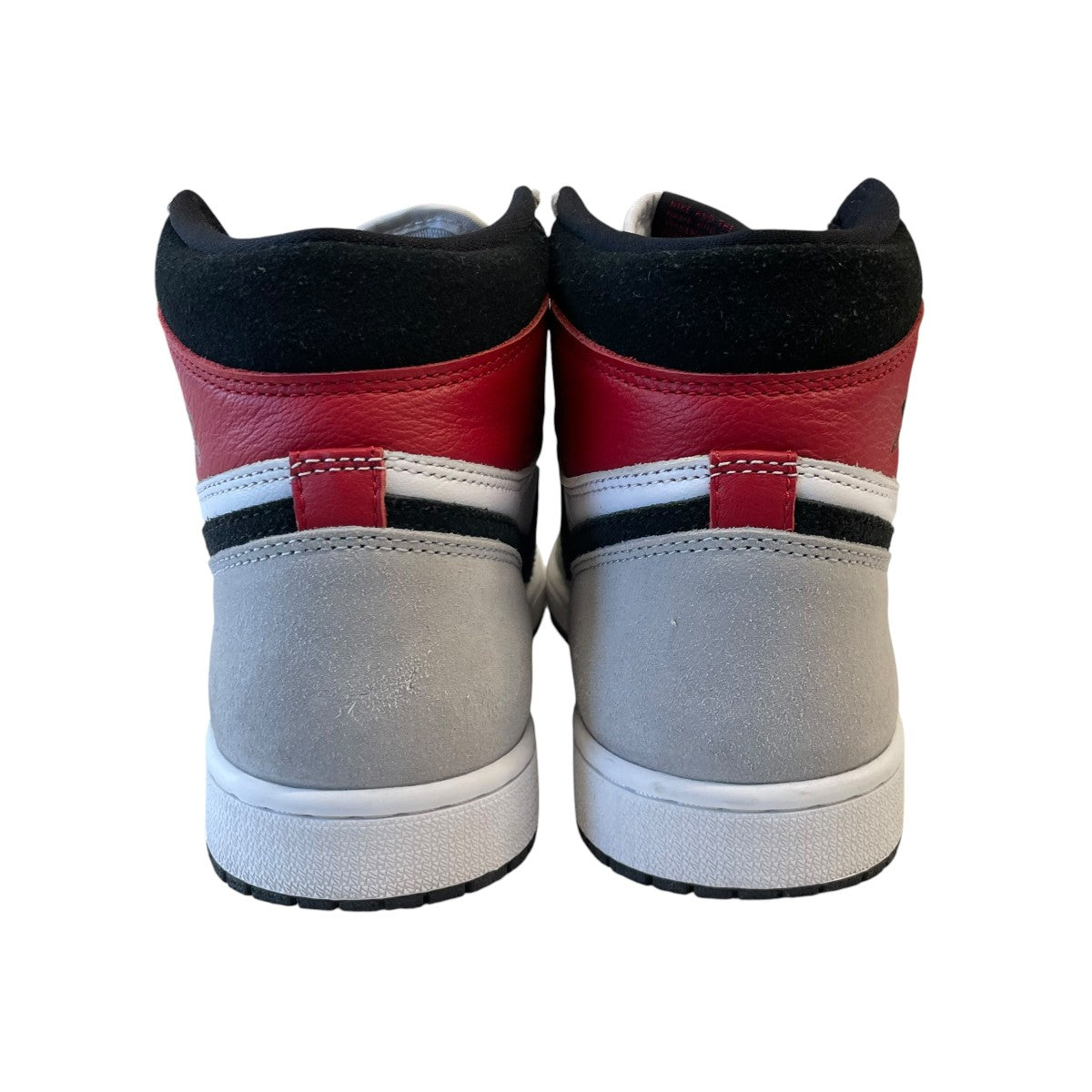 Air Jordan 1 High OG White Black Light Smoke Greyハイカットスニーカー555088-126
