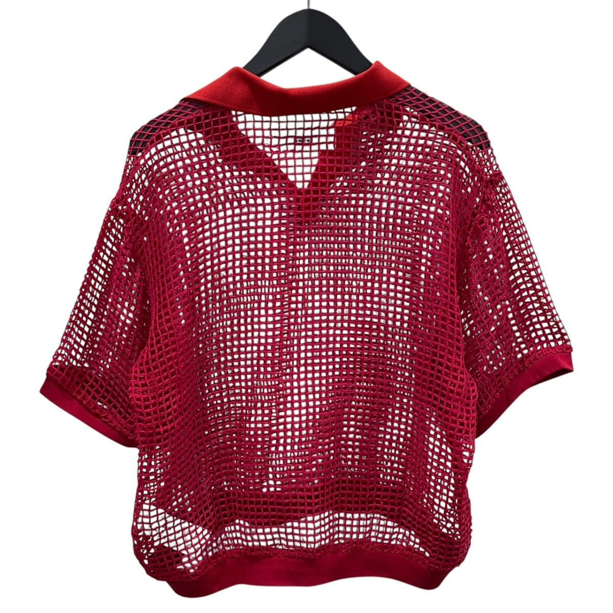 26SS スクエアメッシュ スキッパーポロシャツ SQUARE MESH SKIPPER POLO 26SCT-#226S