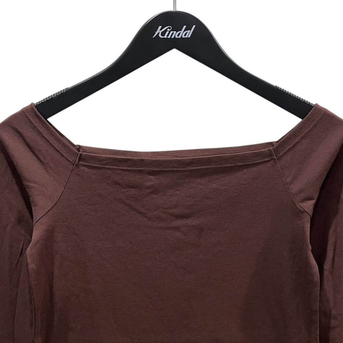 26SS 長袖カットソー COTTON OFF SHOULDER LAYERED PULLOVER コットン オフショルダー レイヤード プルオーバー 26SCT-#330L