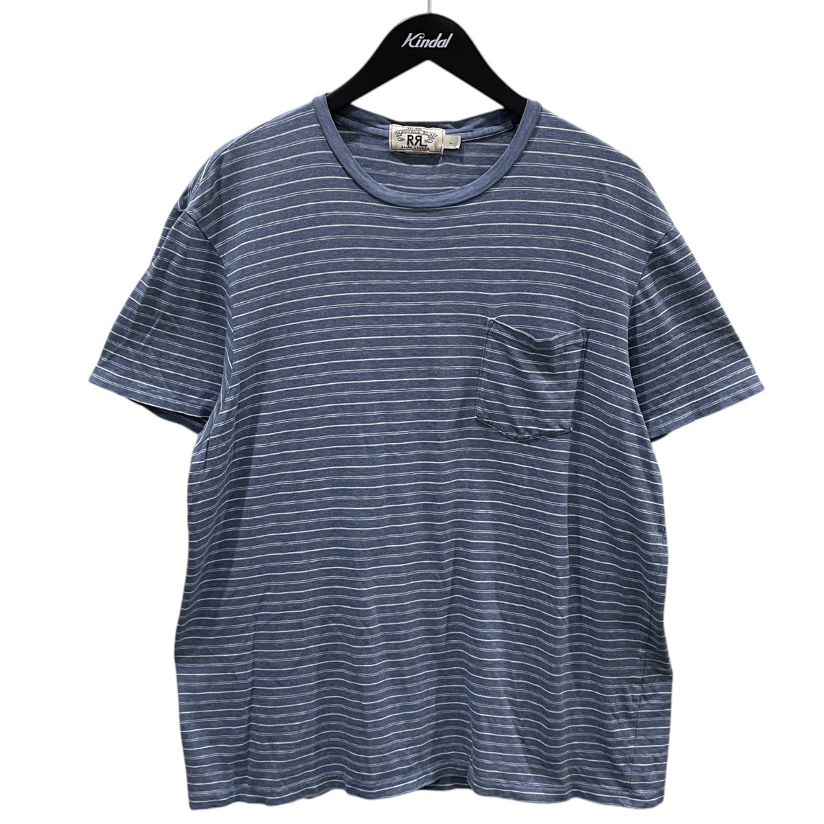 ボーダー 柄ポケットTシャツ