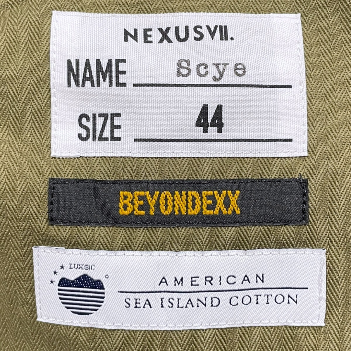 23AW デニムパンツ BEYONDEXX DENIM TROUSER ビヨンデックス デニム トラウザーズ 1123-83401