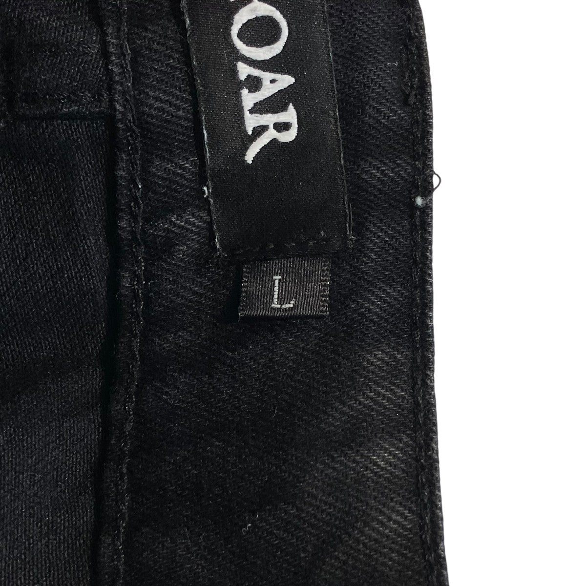STRAPPED FLARE OIL PANTSパンツ
