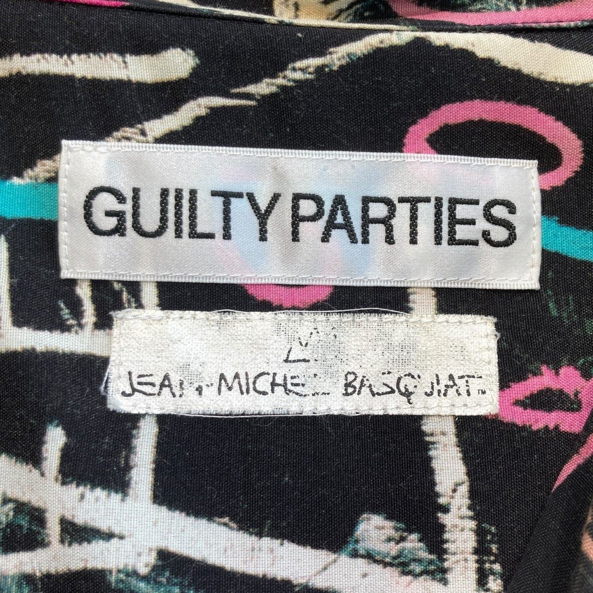 23SSJean Michel Basquiat総柄半袖シャツ