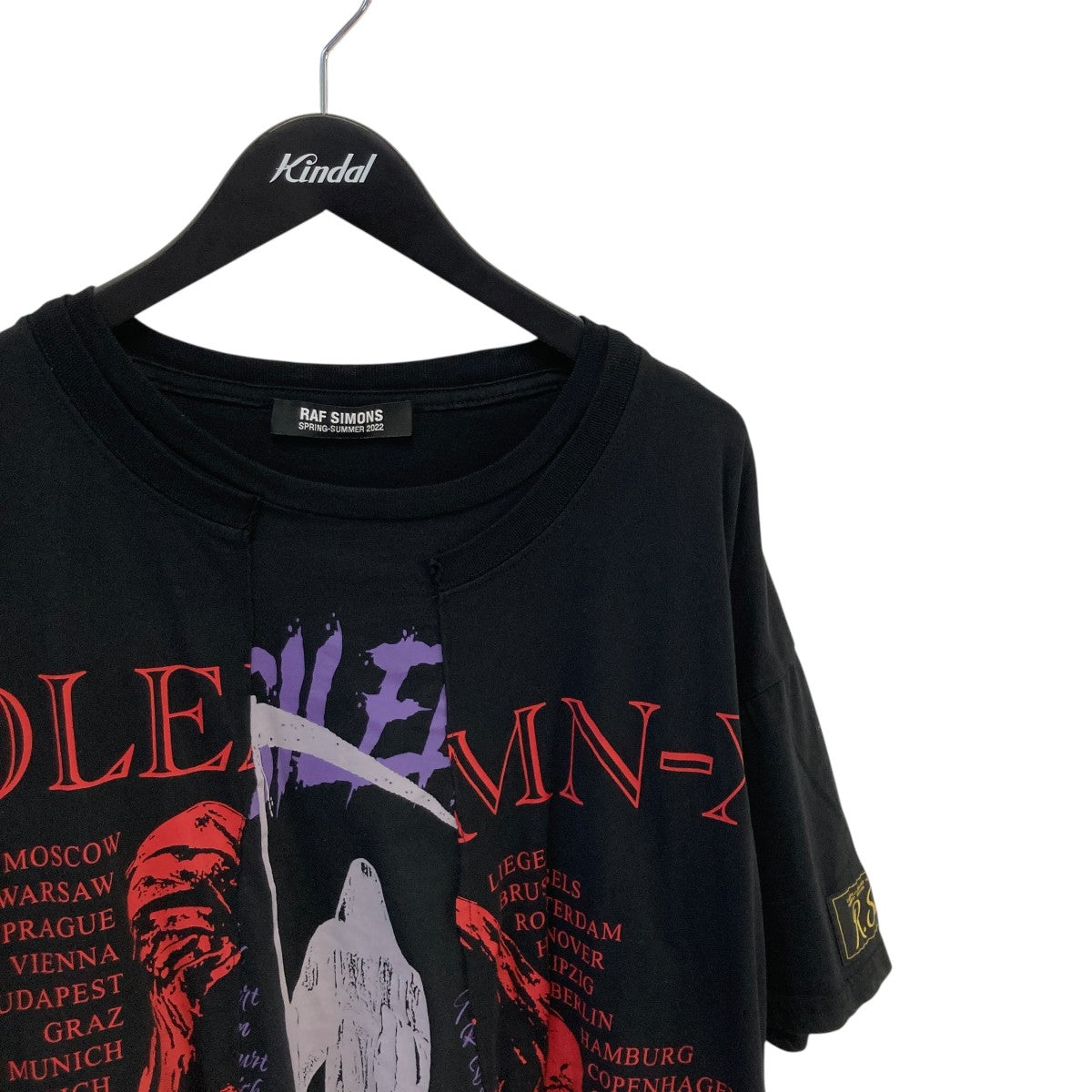 22SSBig fit doubled T-shirt Solemn-X半袖Tシャツ221-142A