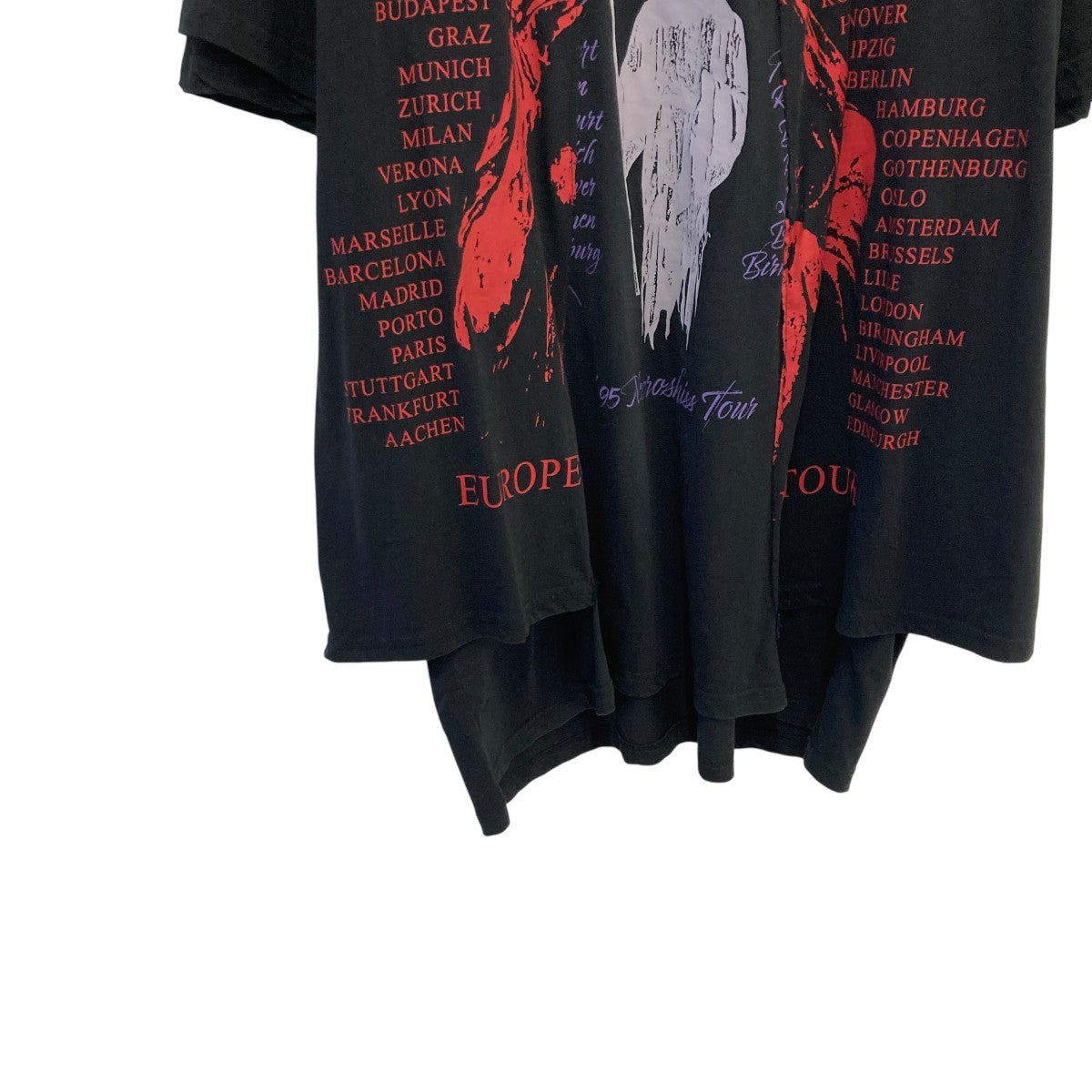 22SSBig fit doubled T-shirt Solemn-X半袖Tシャツ221-142A