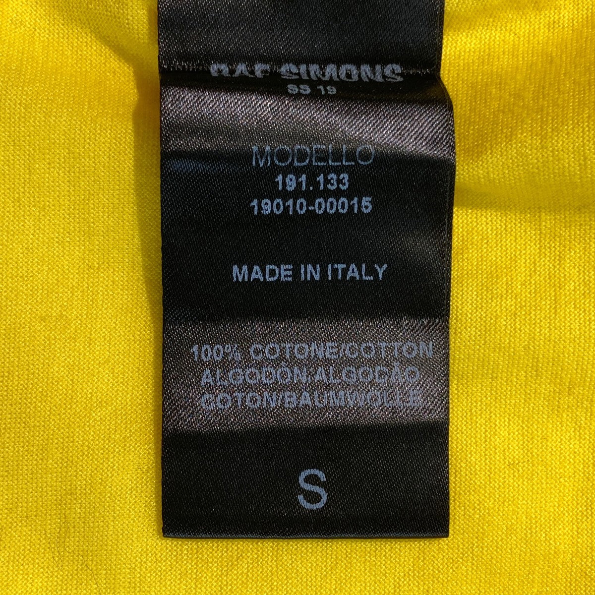 19SS変形半袖Tシャツ19010-00015