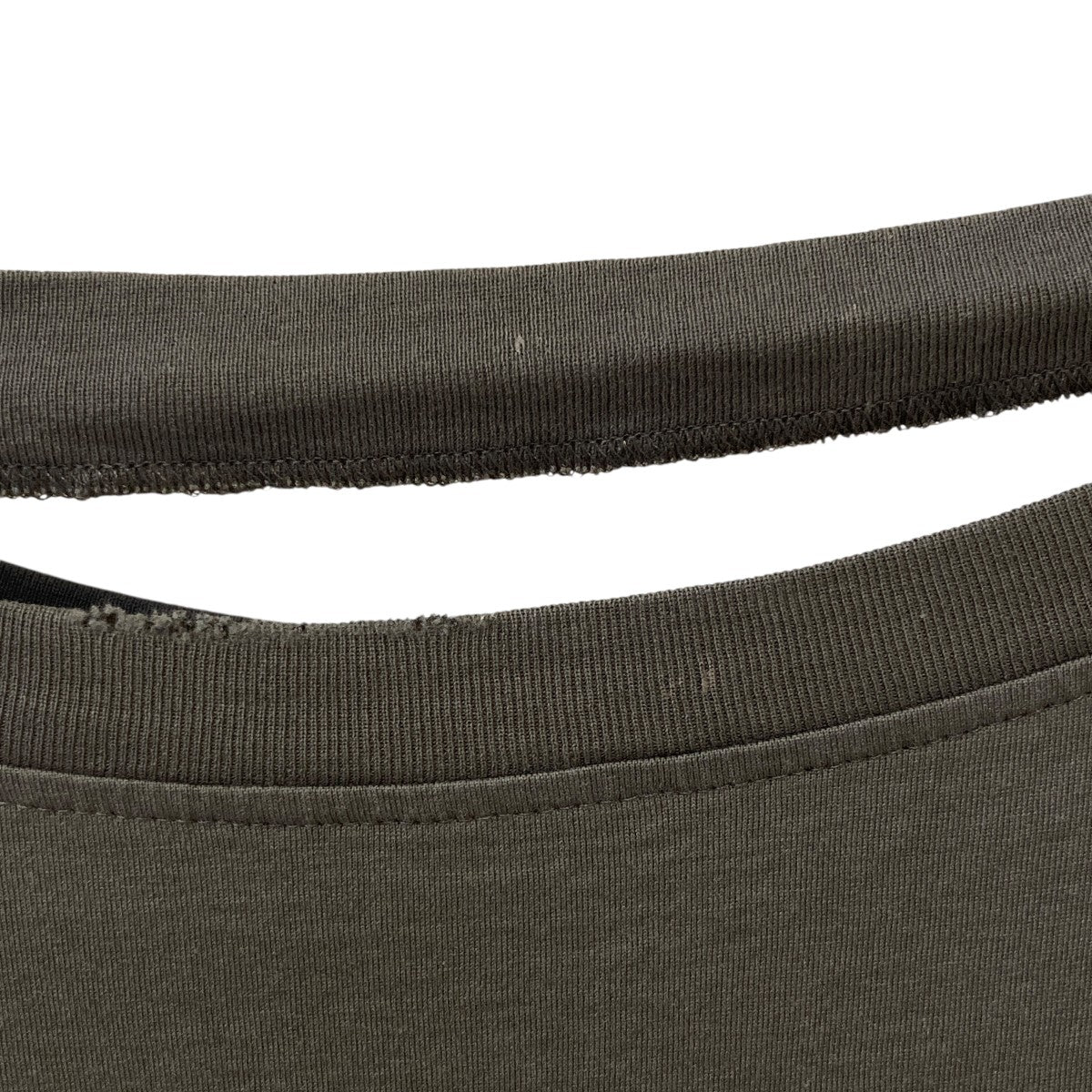 16SS再構築カッティング半袖TシャツS51GC0358