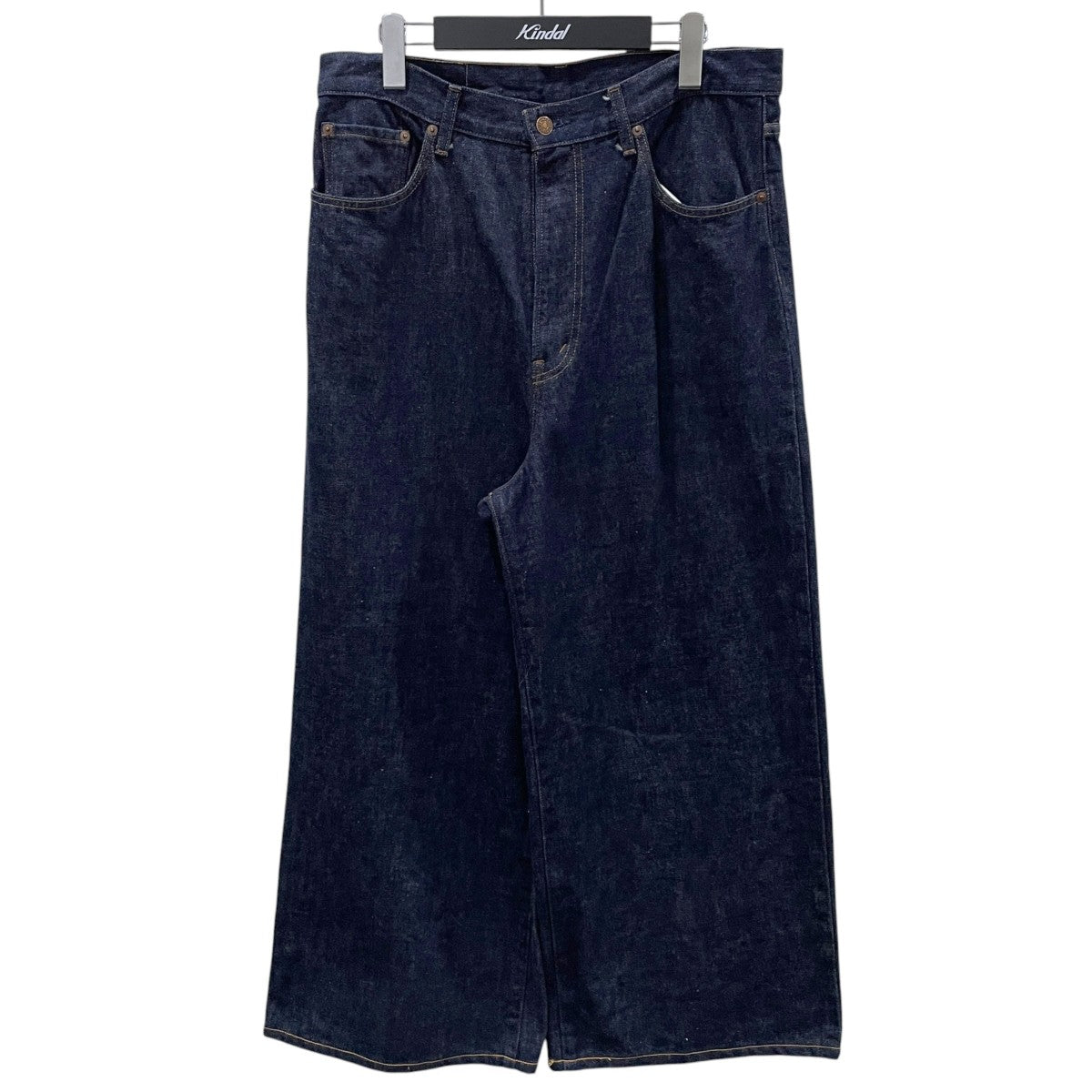 25SS デニムパンツ 12．5oz wide denim five pockets pants 12．5オンス ワイドデニム 5ポケットパンツ UW1157