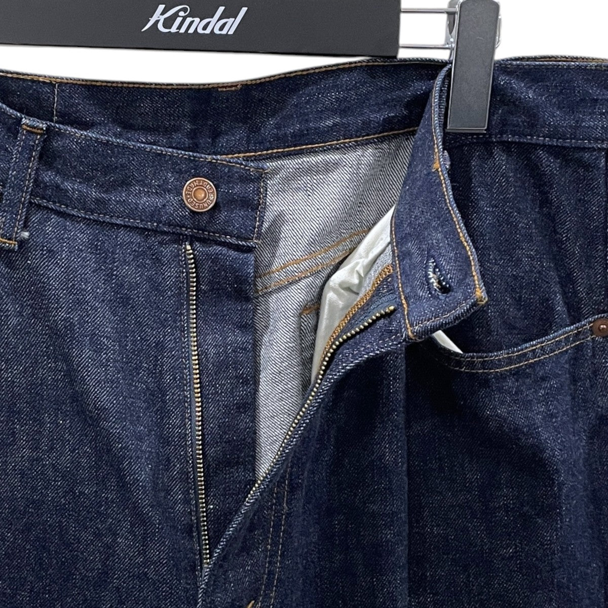 25SS デニムパンツ 12．5oz wide denim five pockets pants 12．5オンス ワイドデニム 5ポケットパンツ UW1157
