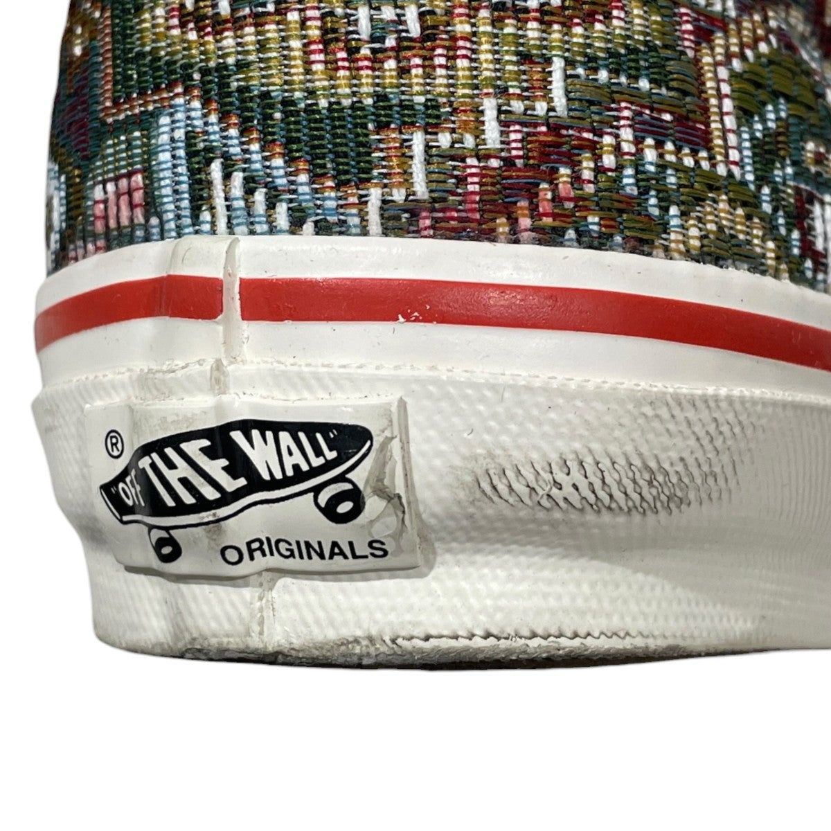 21AW スリッポンスニーカー OG Classic Slip-On LX (Carpet Green Mix)  オージー クラシック スリッポン ラグジュアリー VN0A45JK9T9