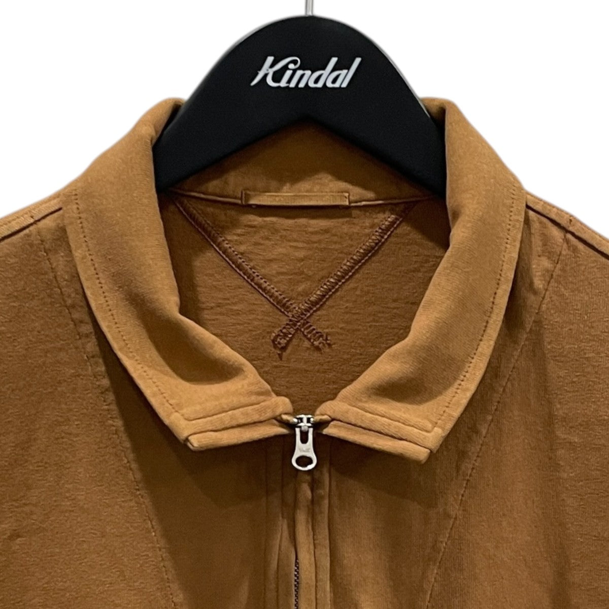 26SS ハーフジップ半袖カットソー LIGHT MARMO DYED COTTON POLO ライト マルモ ダイド コットン ポロ 26CTCUT02007