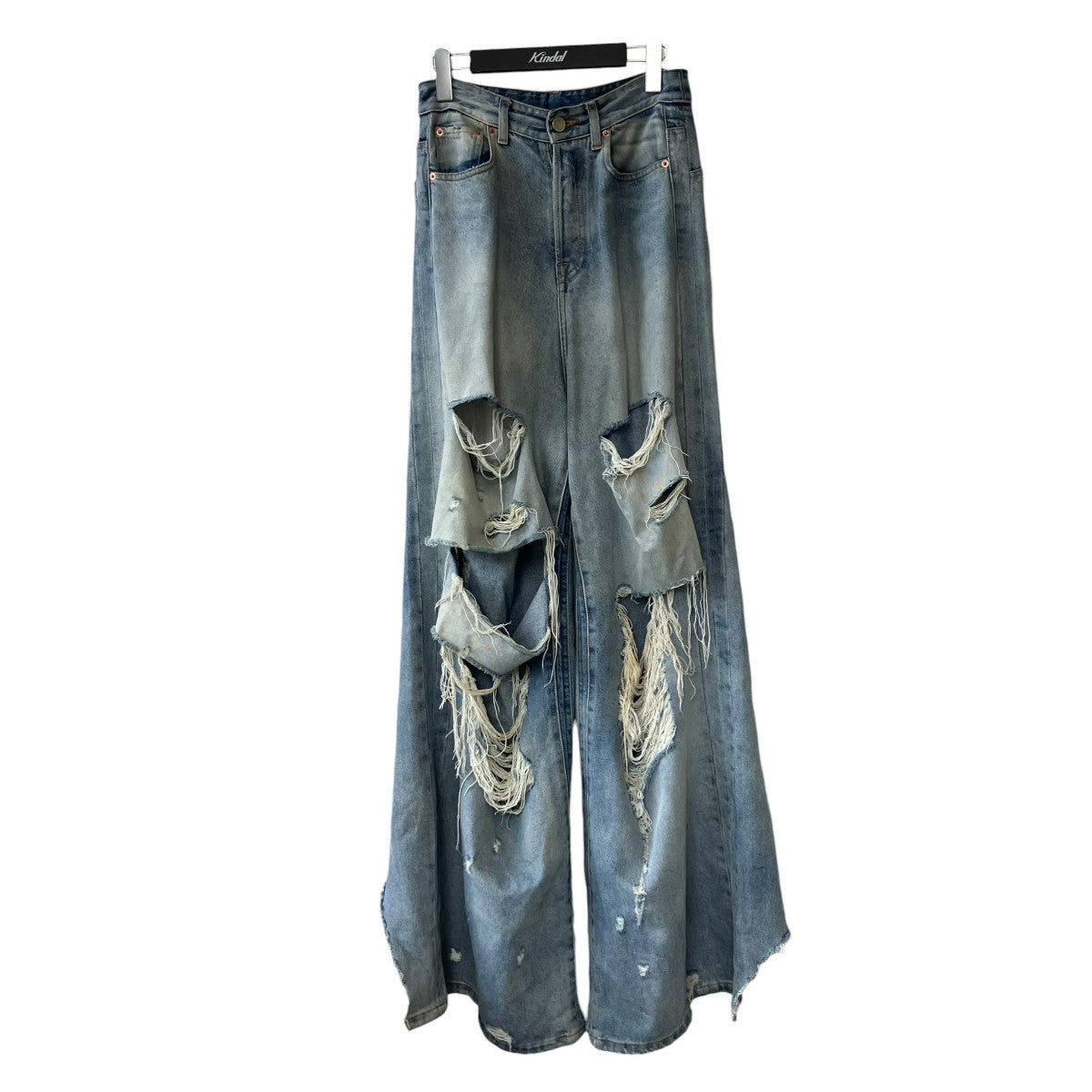 23SSDESTROYED BAGGY JEANSデニムパンツUE63PA300L