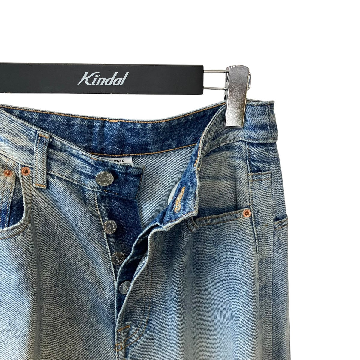 23SSDESTROYED BAGGY JEANSデニムパンツUE63PA300L