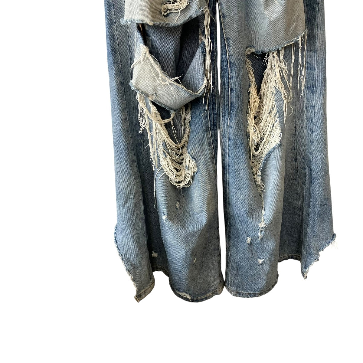 23SSDESTROYED BAGGY JEANSデニムパンツUE63PA300L