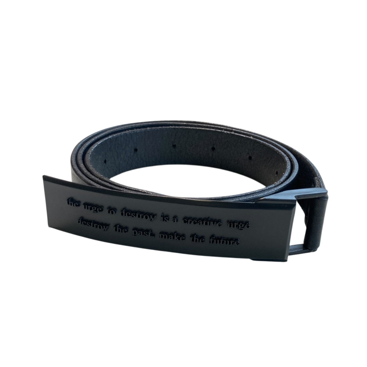 24SSMANIFESTO PLATE BELTレザーベルト859ACU6