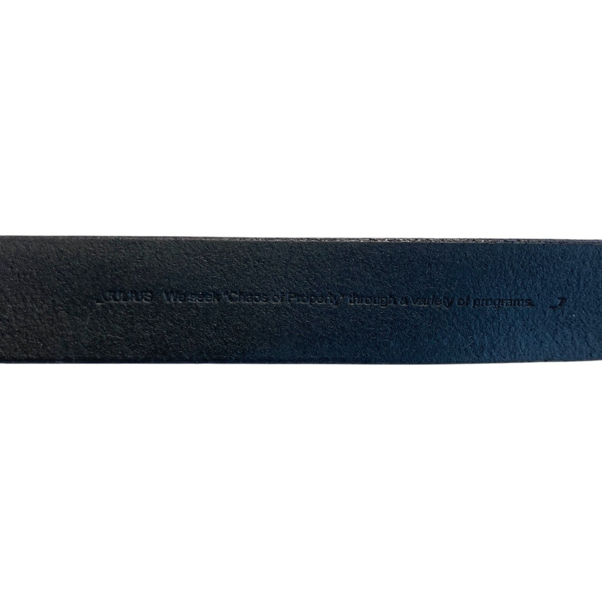24SSMANIFESTO PLATE BELTレザーベルト859ACU6