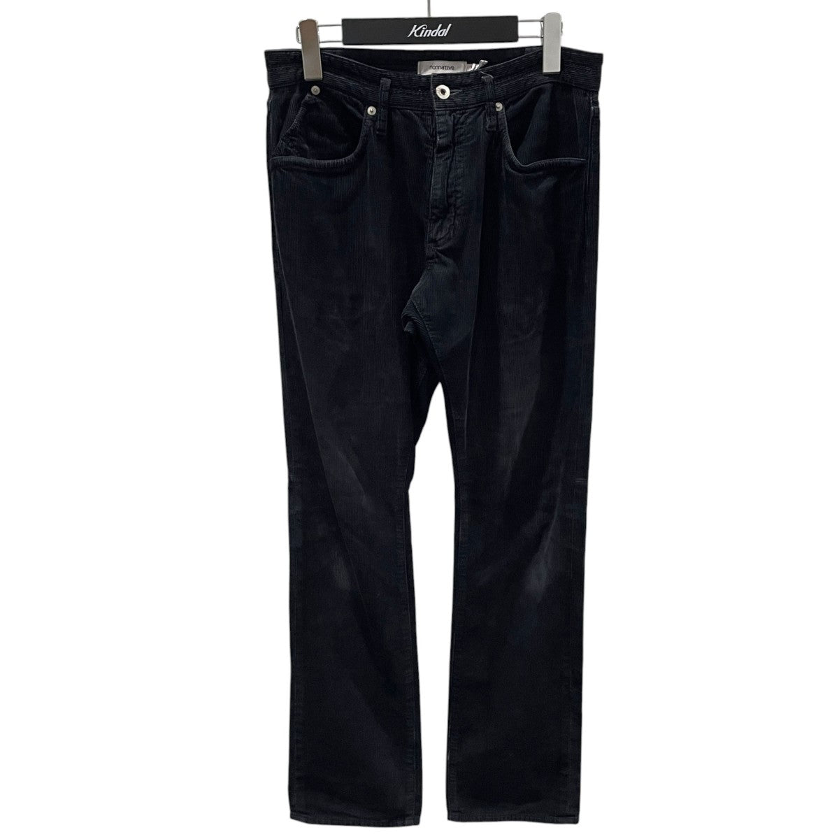 22AW 製品染めウォッシュ加工コーデュロイパンツ DWELLER 5P JEANS 01 COTTON CORD OVERDYED NN-P4210