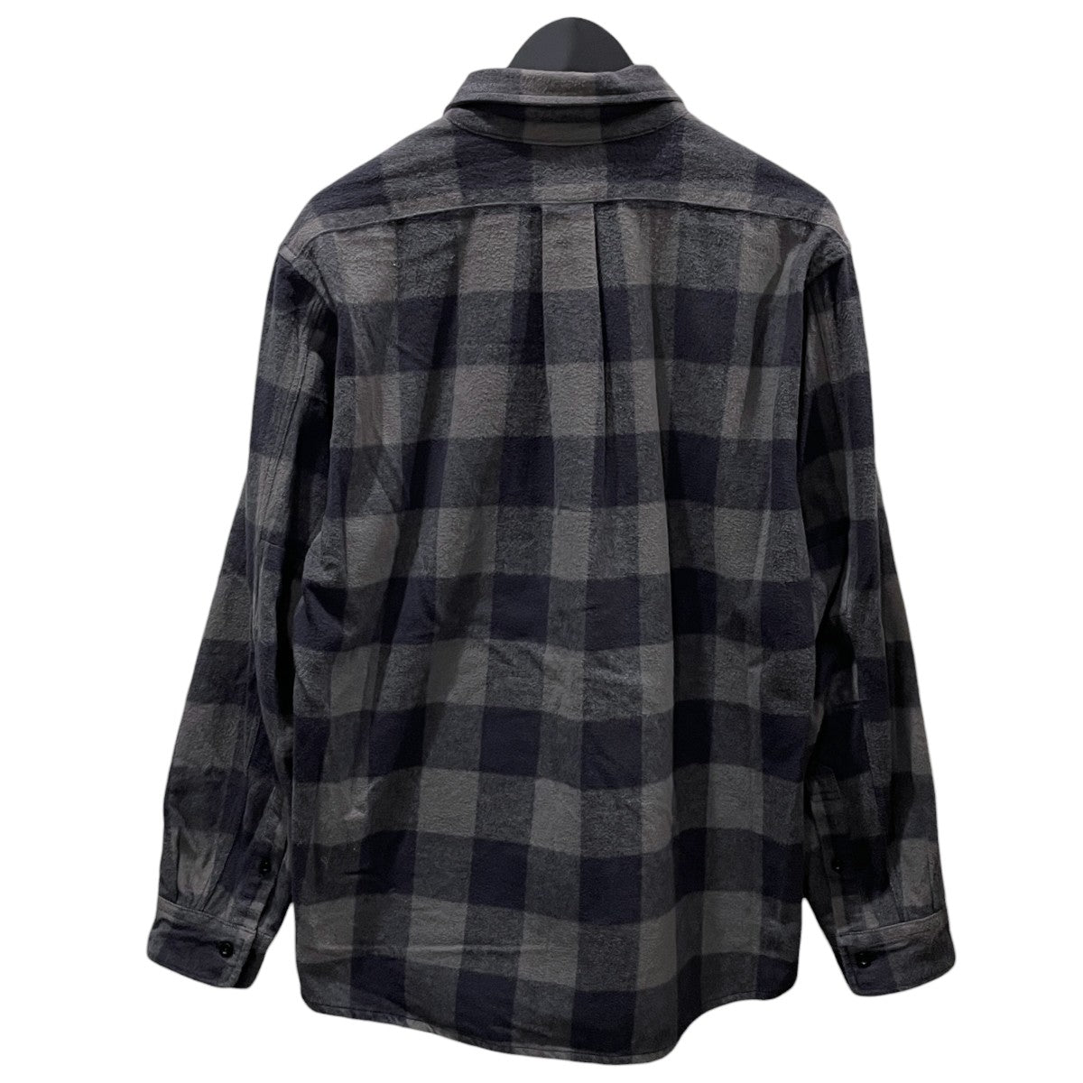 23AW ブロックチェック柄ボタンダウンフランネルシャツ DWELLER B．D． SHIRT COTTON FLANNEL BLOCK CHECK NN-S4305